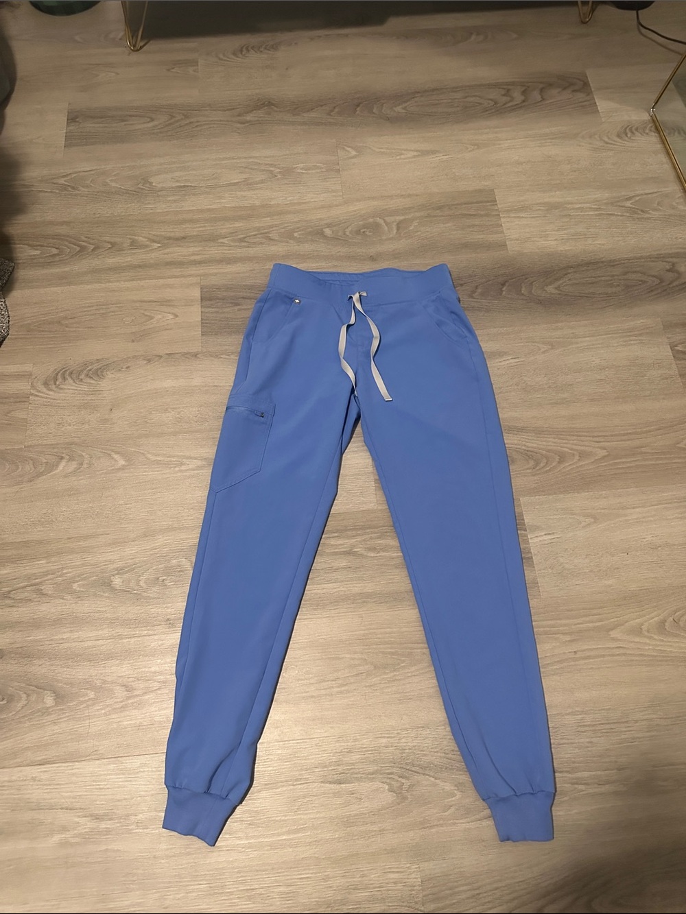 Figs Periwinkle Drawstring Joggers